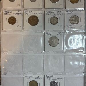 Large Africa Coin Collection 1891-2000s Colonial World & Modern 180+ Coins Lot